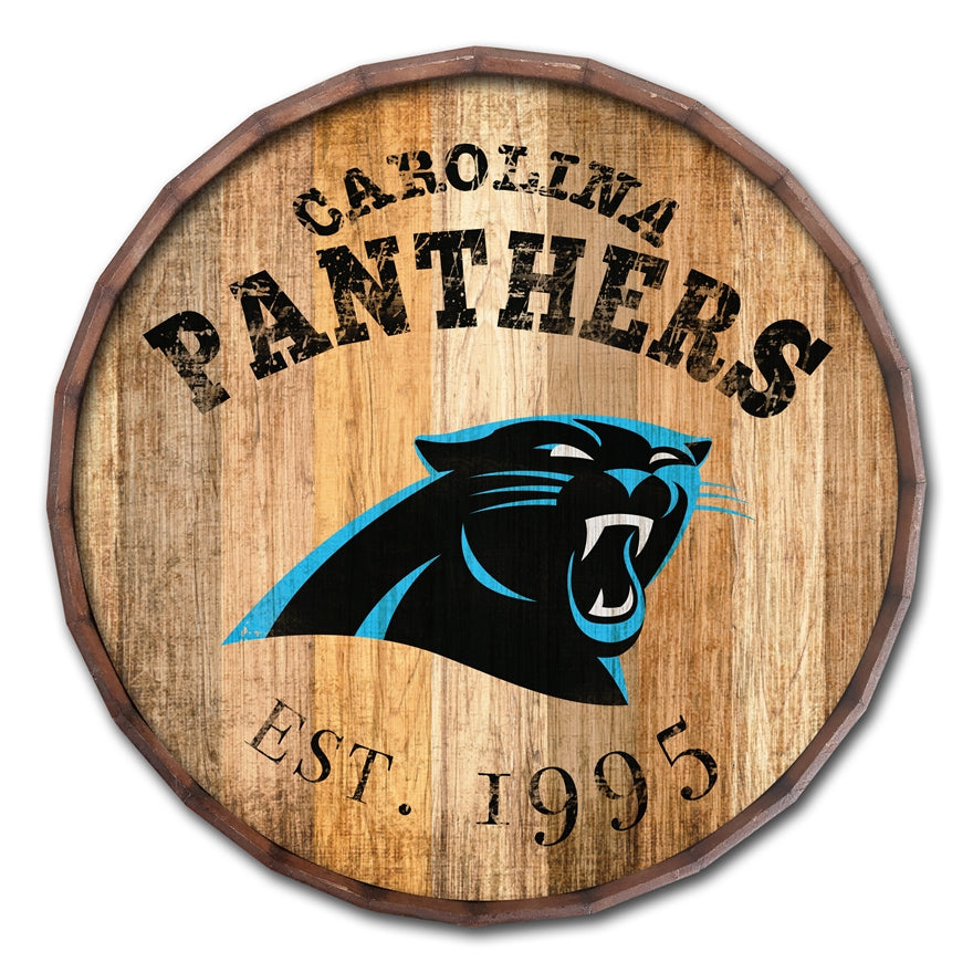Panthers 24'' Established Date Barrel Top Pro Football Hall of Fame
