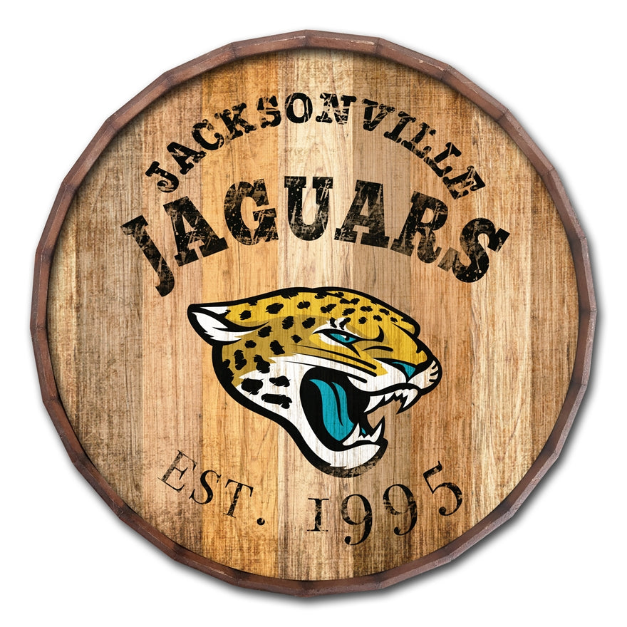 Jaguars 24'' Established Date Barrel Top