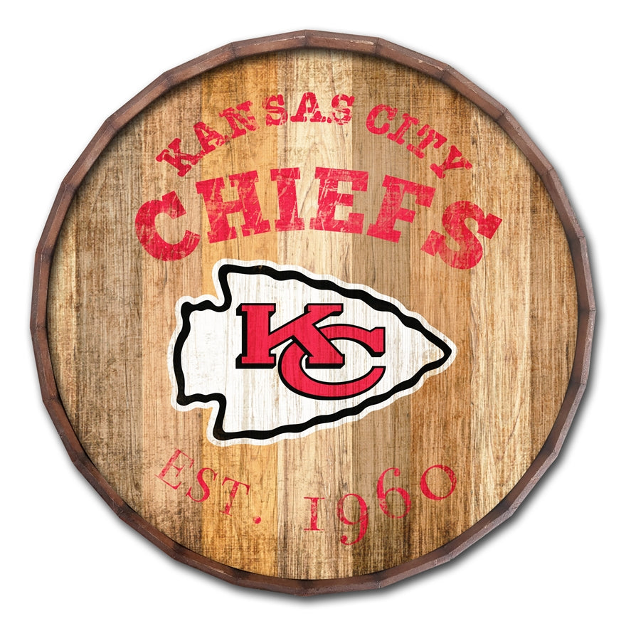 Chiefs 24'' Established Date Barrel Top Pro Football Hall of Fame