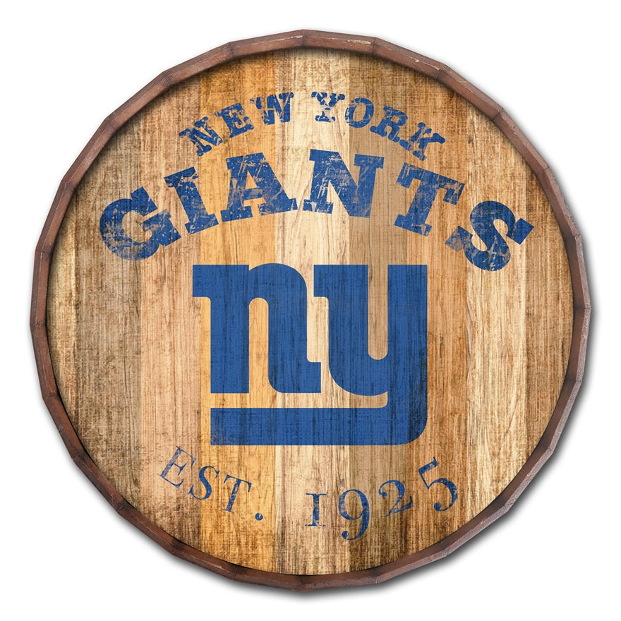 Giants 24'' Established Date Barrel Top Pro Football Hall of Fame