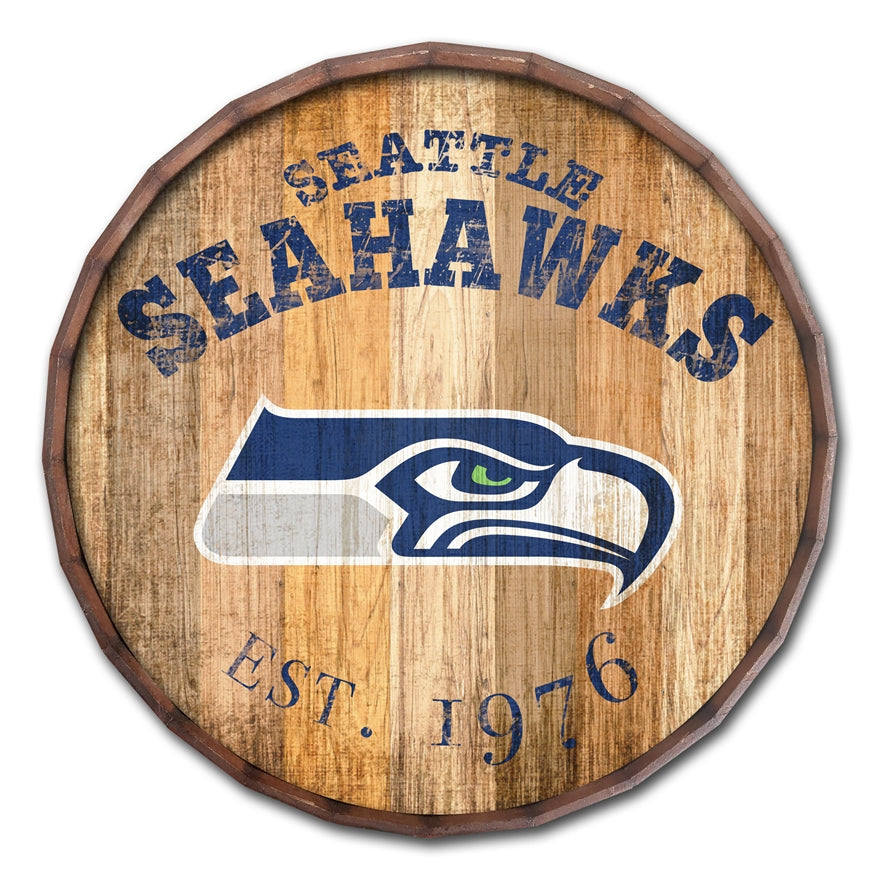 Seahawks 24'' Established Date Barrel Top Pro Football Hall of Fame