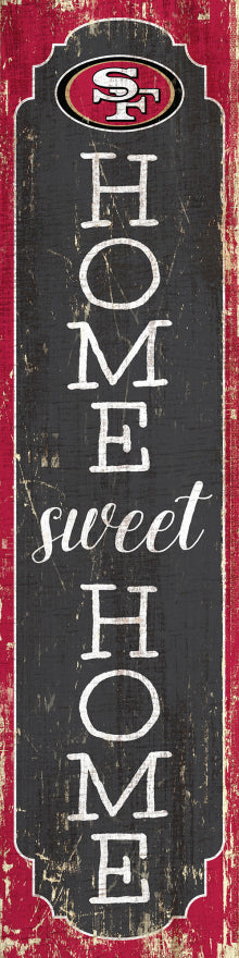 49ers 48" Home Sweet Home Leaner