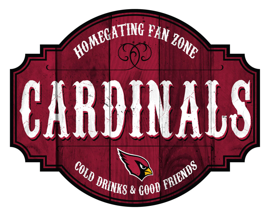Cardinals 24" Homegating Tavern Sign Pro Football Hall of Fame