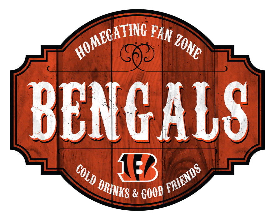 Bengals 24" Homegating Tavern Sign Pro Football Hall of Fame