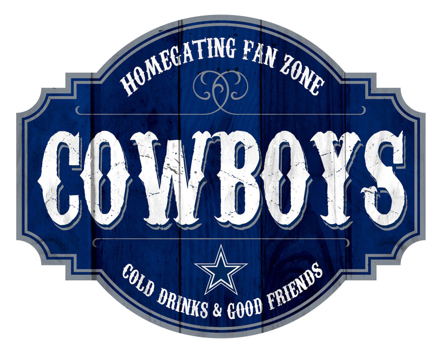 Cowboys 24" Homegating Tavern Sign Pro Football Hall of Fame