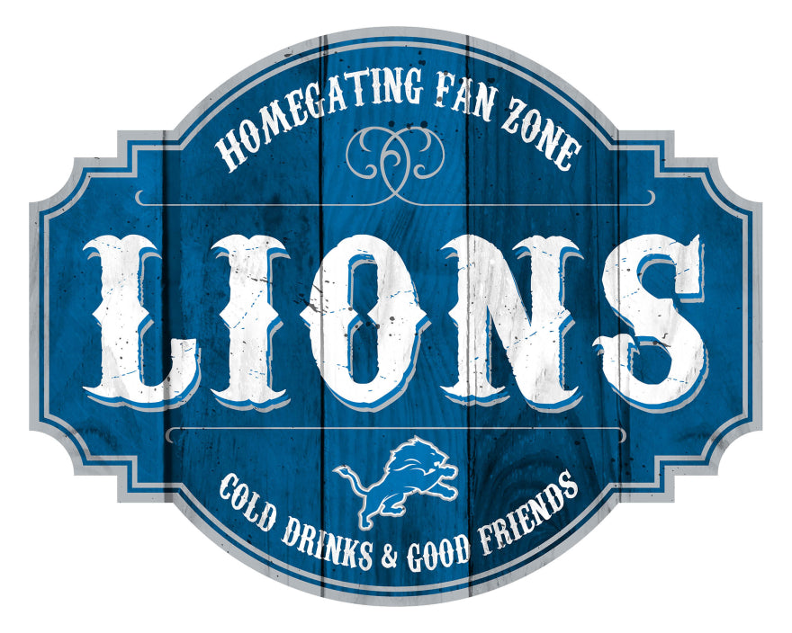 Lions 24" Homegating Tavern Sign Pro Football Hall of Fame