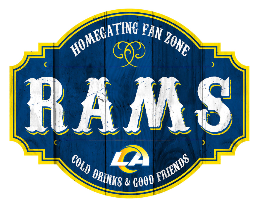 Rams 24" Homegating Tavern Sign Pro Football Hall of Fame