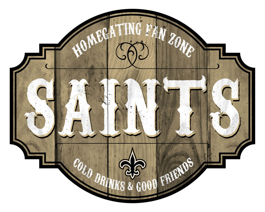 Saints 24" Homegating Tavern Sign Pro Football Hall of Fame