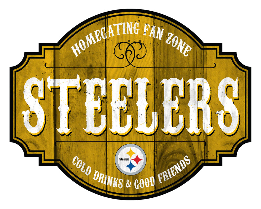 Steelers 24" Homegating Tavern Sign Pro Football Hall of Fame