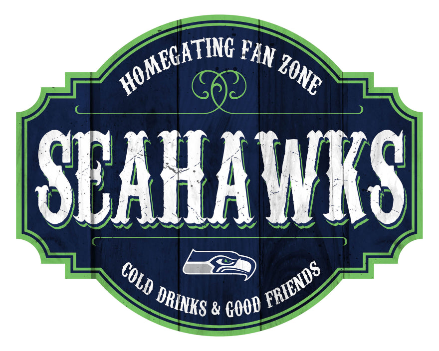 Seahawks 24" Homegating Tavern Sign Pro Football Hall of Fame