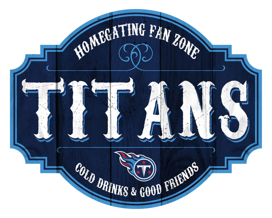 Titans 24" Homegating Tavern Sign Pro Football Hall of Fame