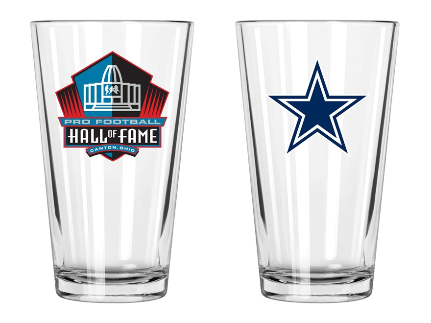 Cowboys Hall of Fame Pint Glass Pro Football Hall of Fame