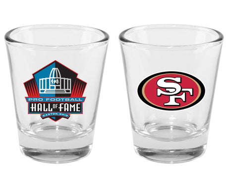 49ers Hall of Fame Shot Glass