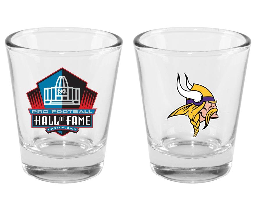 Vikings Hall of Fame Shot Glass