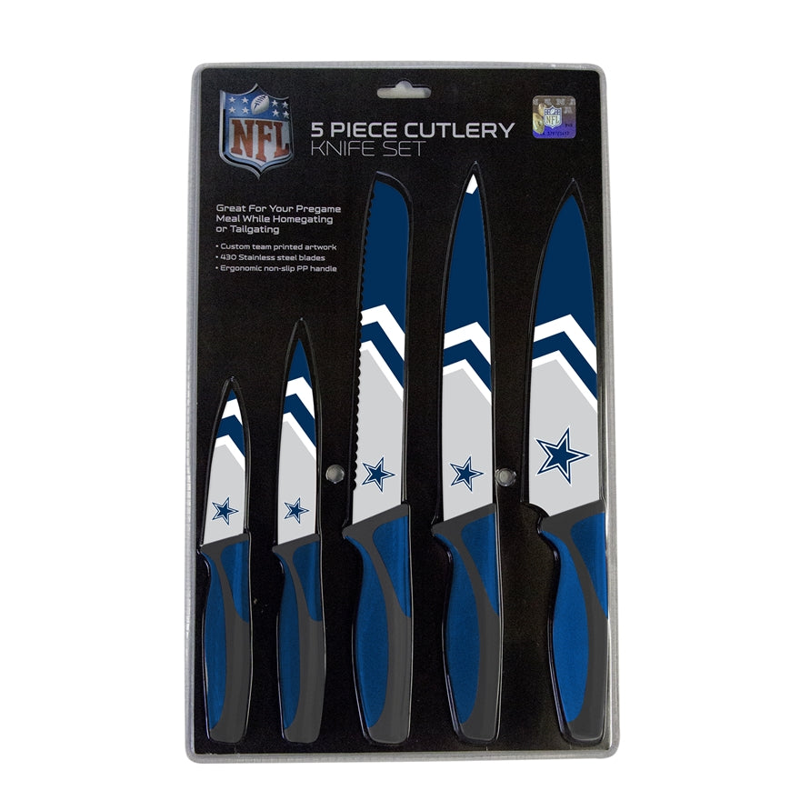 Cowboys 5-Piece Stainless Steel Cutlery Knife Set