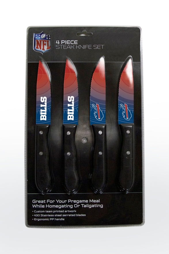 Bills 4-Piece Stainless Steel Steak Knife Set