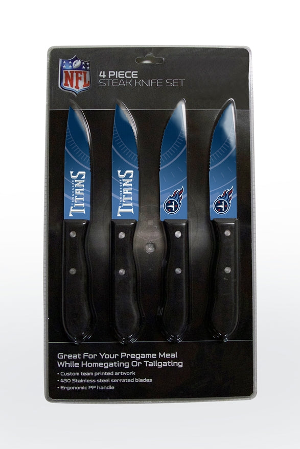 Titans 4-Piece Stainless Steel Steak Knife Set