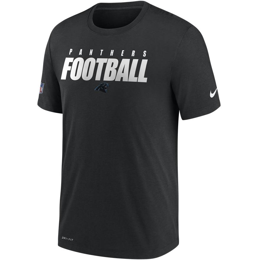 Panthers Nike Dri-Fit Cotton Football All T-Shirt