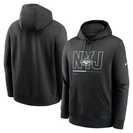 Jets Nike City Code Club Fleece Pullover Sweatshirt