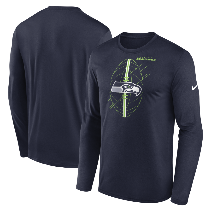 Seahawks Long Sleeve Icon Nike T-Shirt