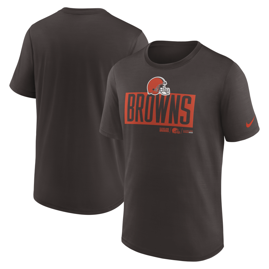 Browns Nike Exceed T-shirt - Brown