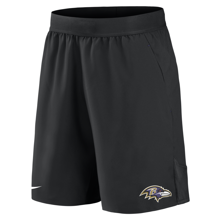 Ravens Stretch Woven Nike Dri-FIT Shorts
