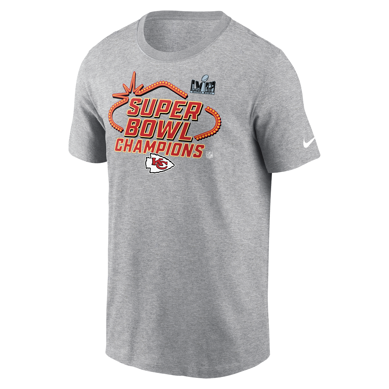 Chiefs Super Bowl LVIII (58) Champions Trophy T-Shirt