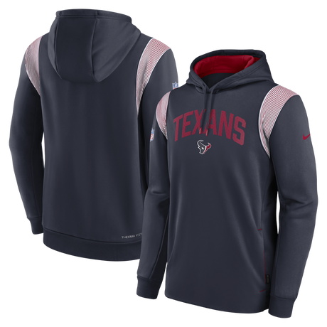 Texans Sideline Nike Thermaflex PO Fleece Hoodie