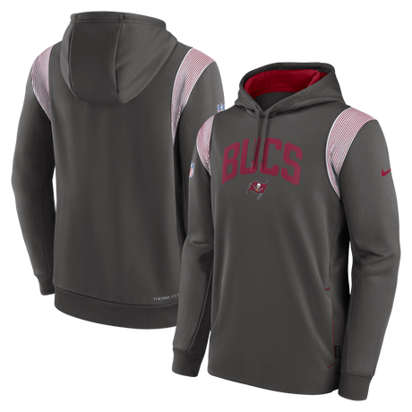 Buccaneers Sideline Nike Thermaflex PO Fleece Sweatshirt