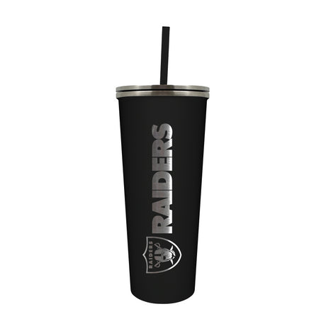 Raiders 18 oz. Skinny Tumbler