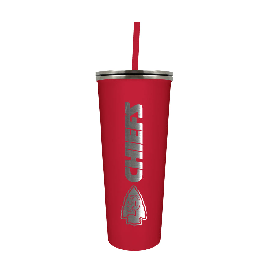 Chiefs 18 oz. Skinny Tumbler