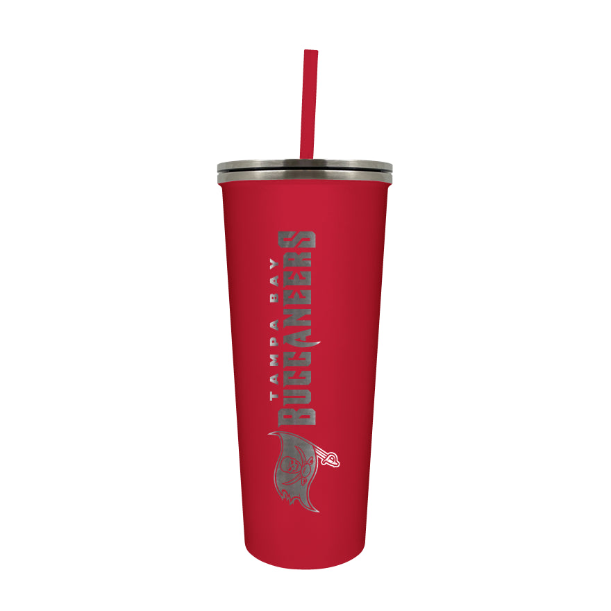 Buccaneers 18 oz. Skinny Tumbler