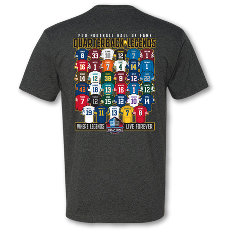 Hall Of Fame Quarterback Legends T-Shirt