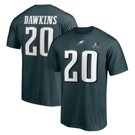 Eagles Brian Dawkins Hall of Fame Name and Number T-Shirt