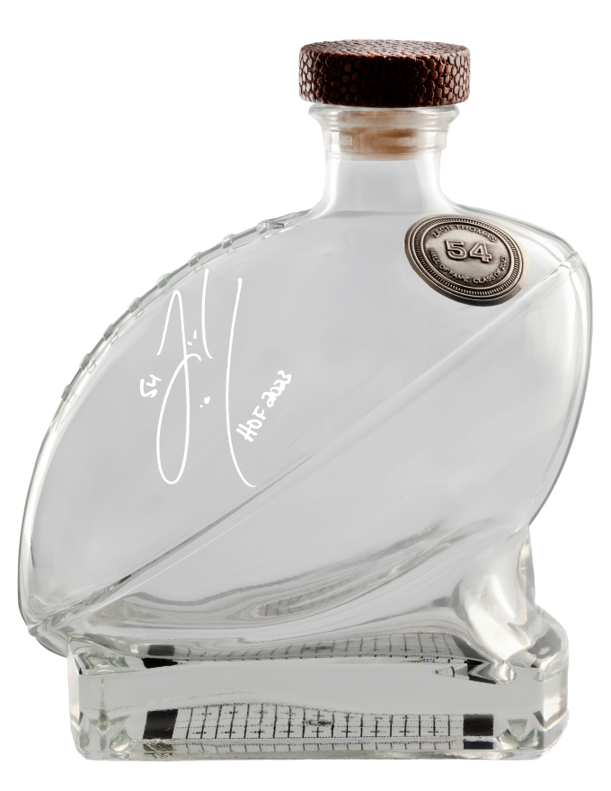 Zach Thomas Class of 2023 Canton Distillery Football Decanter Pro Football Hall of Fame