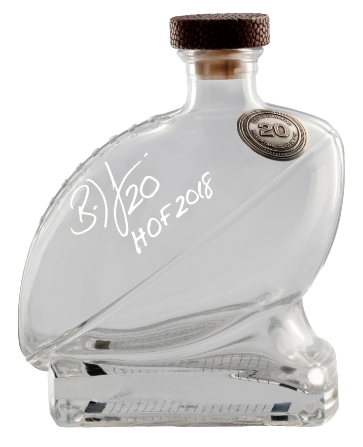 Brian Dawkins Canton Distillery Football Decanter