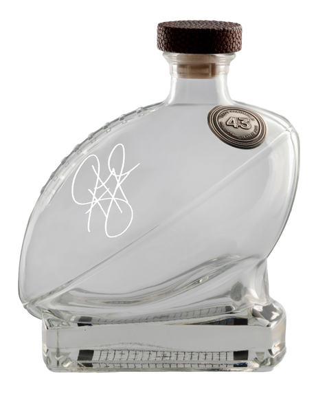 Troy Polamalu Canton Distillery Football Decanter