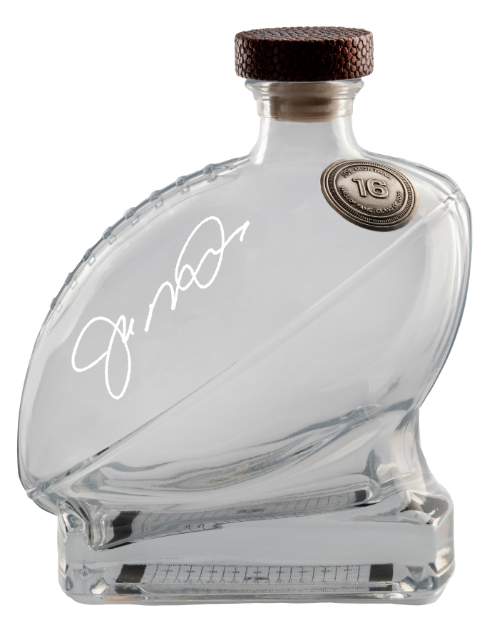Joe Montana Canton Distillery Football Decanter
