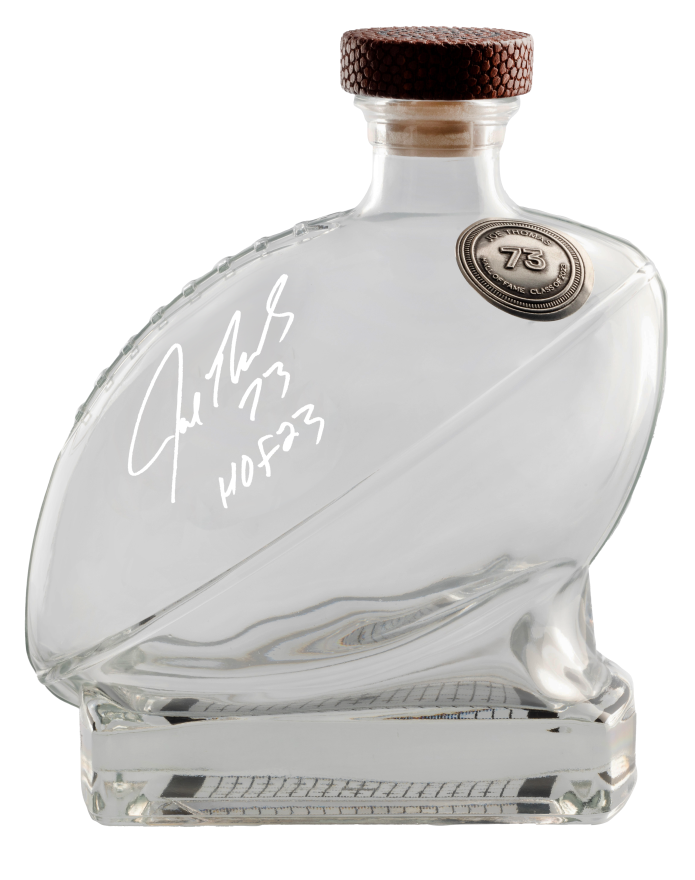 Joe Thomas Class of 2023 Canton Distillery Football Decanter