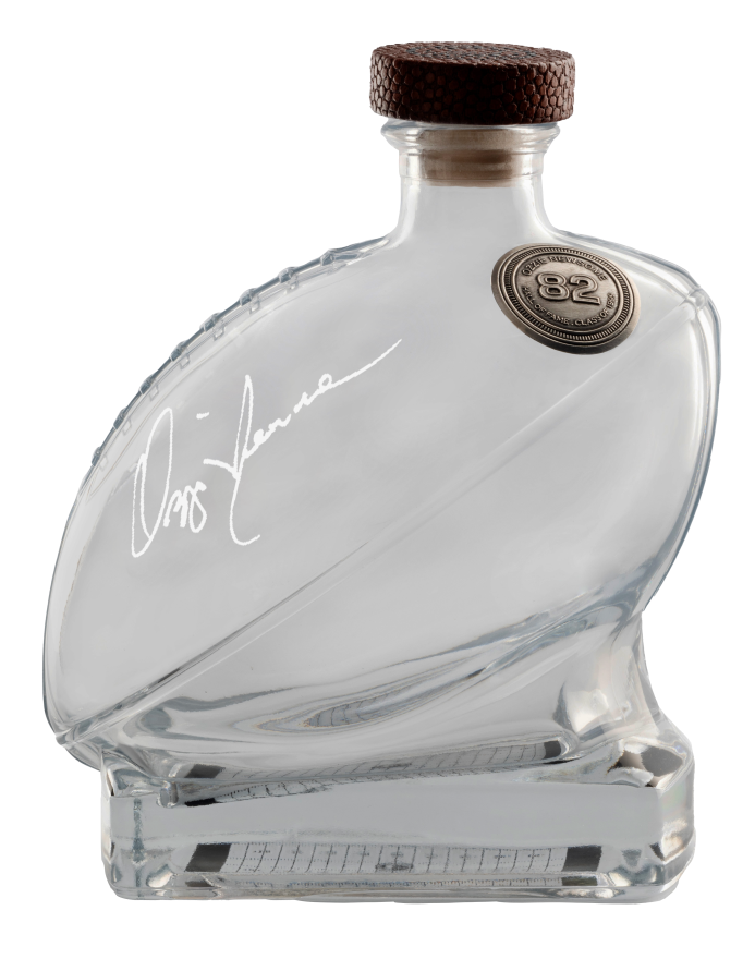 Ozzie Newsome Canton Distillery Football Decanter Pro Football Hall of Fame