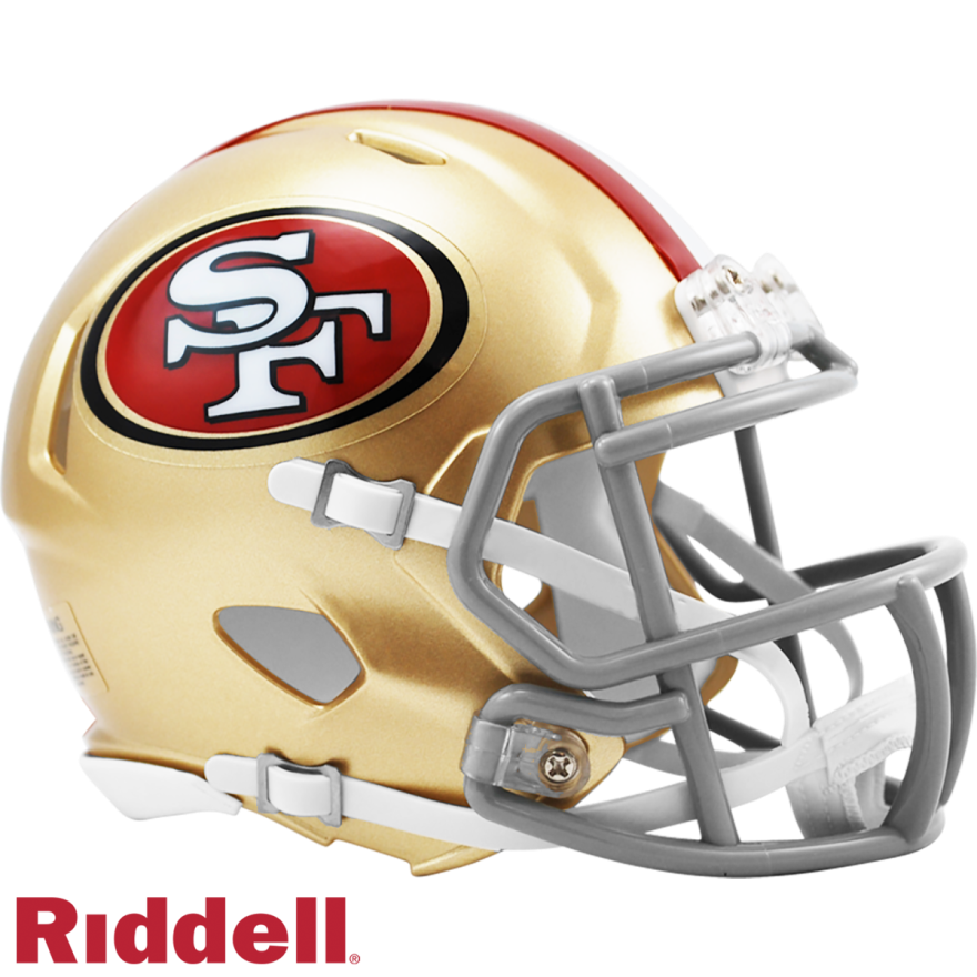 49ers Mini Speed Helmet