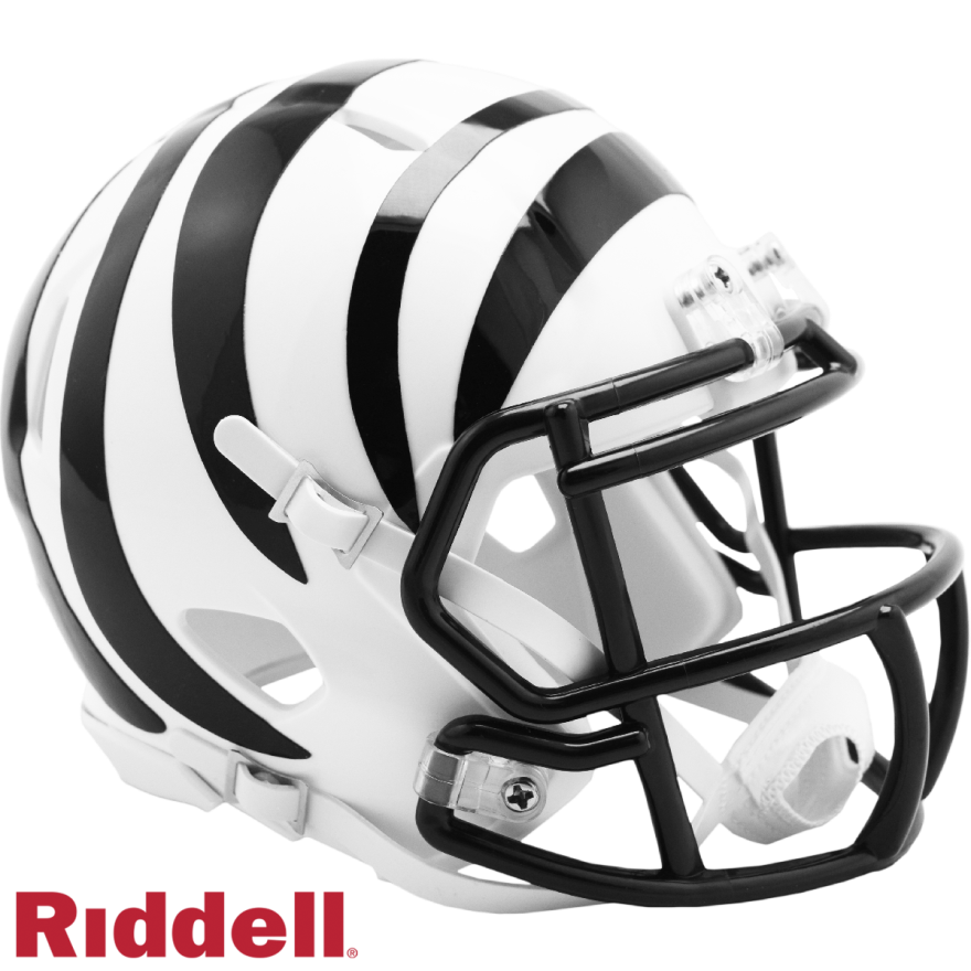 Bengals 2022 On Field Alternate Speed Mini Helmet