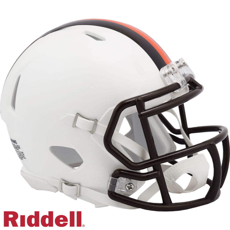 Browns 2023 On Field Alternate Mini Speed Helmet Pro Football Hall of Fame