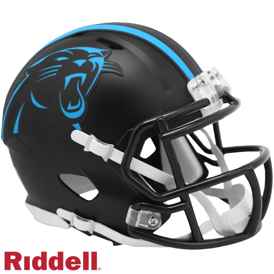 Panthers On Field Alternate Speed Mini Helmet