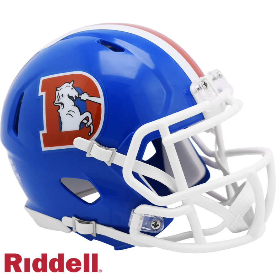 Broncos Speed Mini Throwback Helmet 75-96