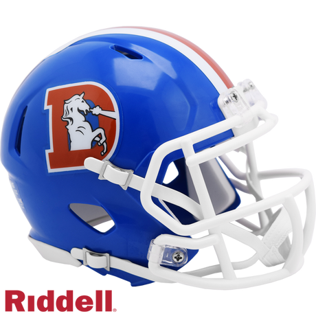 Broncos Speed Mini Throwback Helmet 75-96