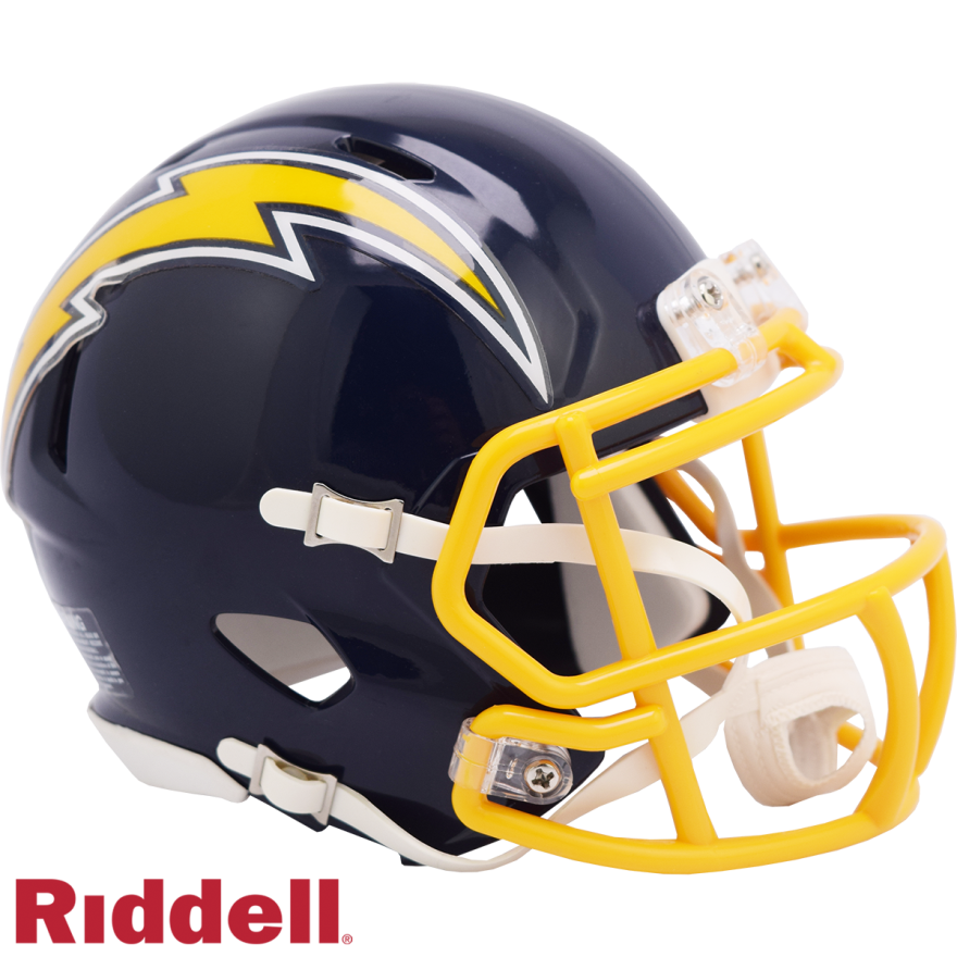 Chargers Speed Mini Throwback Helmet 74-87