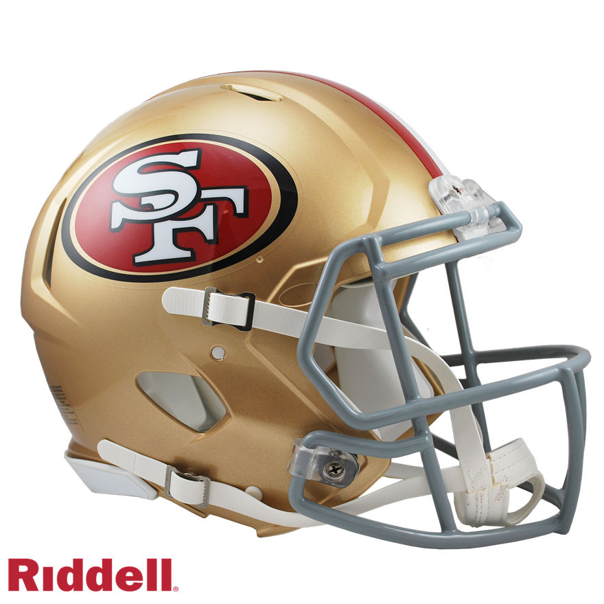 49ers 2021 Speed Authentic Helmet