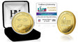 Chiefs vs. Eagles Highland Mint Super Bowl LVII (57) Dueling Gold Flip Coin