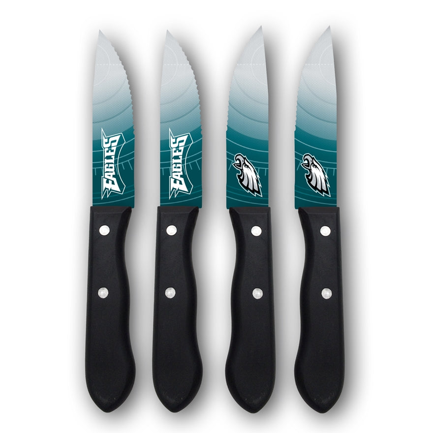 Eagles 4-Piece Stainless Steel Steak Knife Set